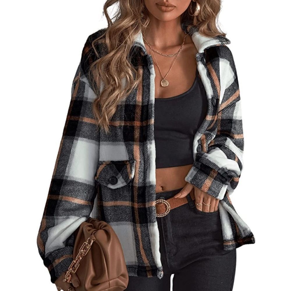 Plaid Winter Jacket   